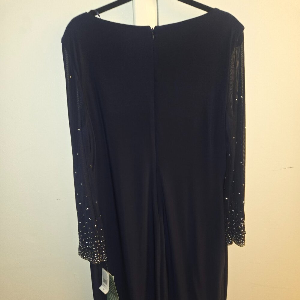Navy Blue Jackie John Cocktail Dress